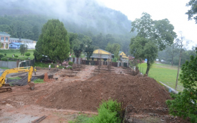 Construction Status of the New Academic Block – August 2017