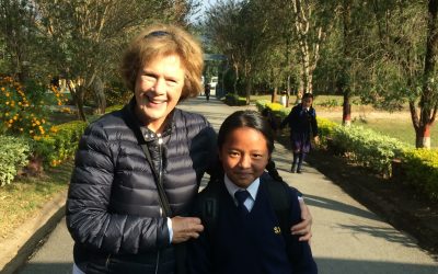 Catherine’s Visit to St Xavier’s School